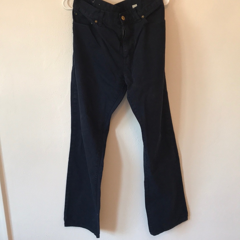 Dark blue jeans by Jcrew